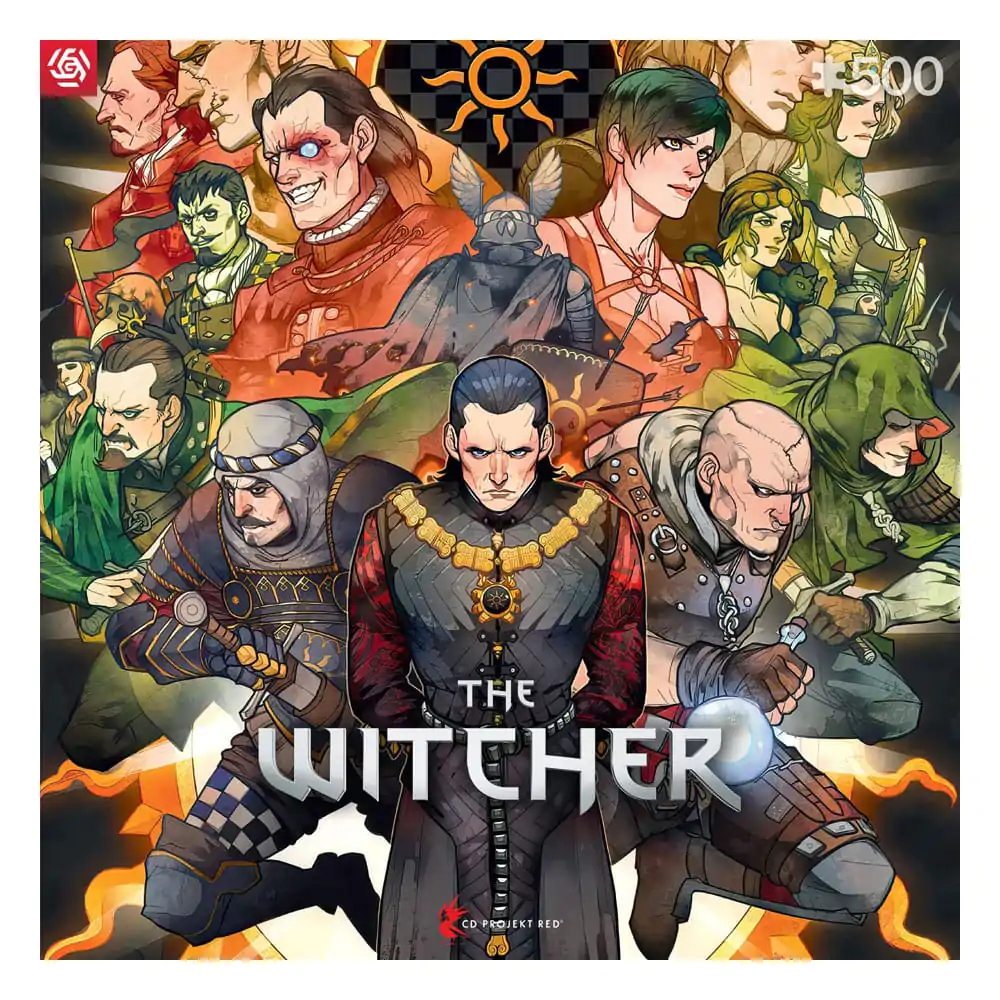 The Witcher Gaming Puzzle Nilfgaard (500 dijelova) fotografija proizvoda