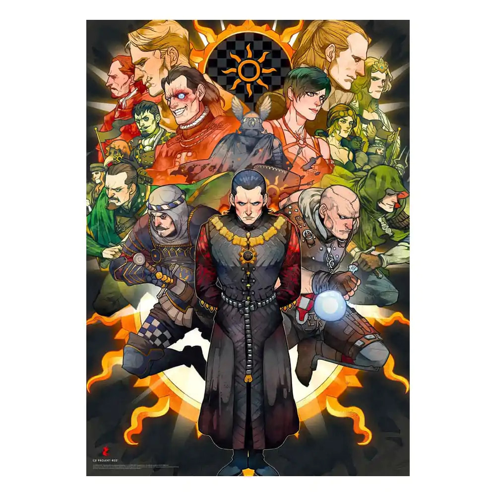 The Witcher Gaming Puzzle Nilfgaard (500 dijelova) fotografija proizvoda