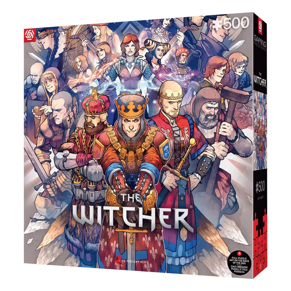 The Witcher Gaming Puzzle Sjeverna Kraljevstva (500 dijelova) fotografija proizvoda