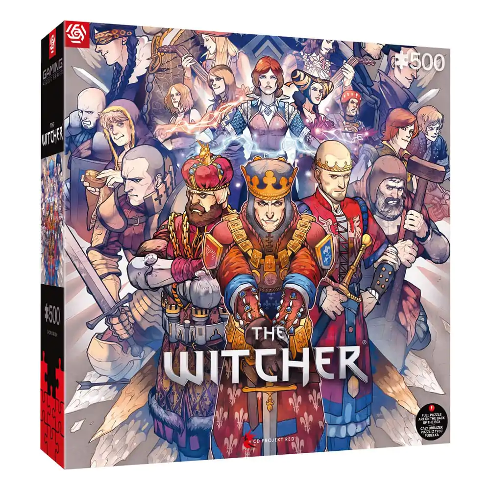 The Witcher Gaming Puzzle Sjeverna Kraljevstva (500 dijelova) fotografija proizvoda