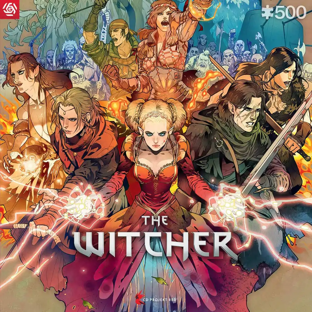 The Witcher Gaming Puzzle Scoia'tael (500 dijelova) fotografija proizvoda