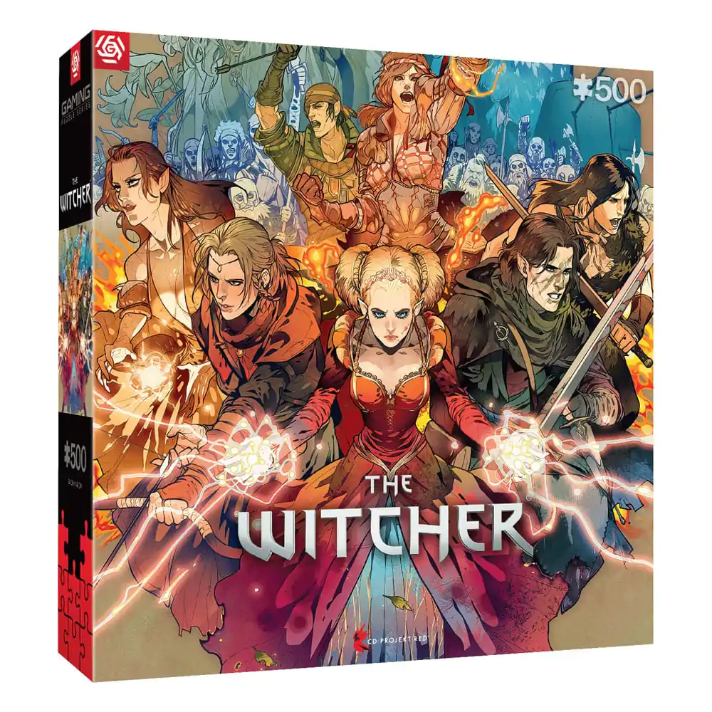 The Witcher Gaming Puzzle Scoia'tael (500 dijelova) fotografija proizvoda