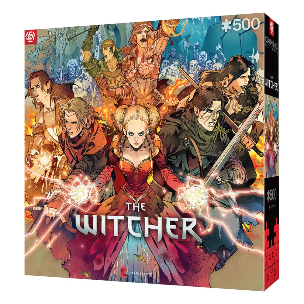 The Witcher Gaming Puzzle Scoia'tael (500 dijelova) fotografija proizvoda