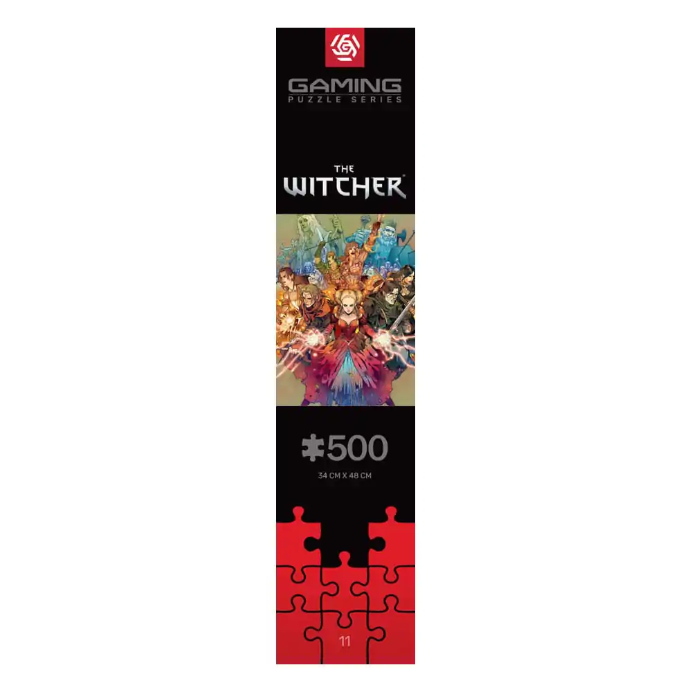 The Witcher Gaming Puzzle Scoia'tael (500 dijelova) fotografija proizvoda