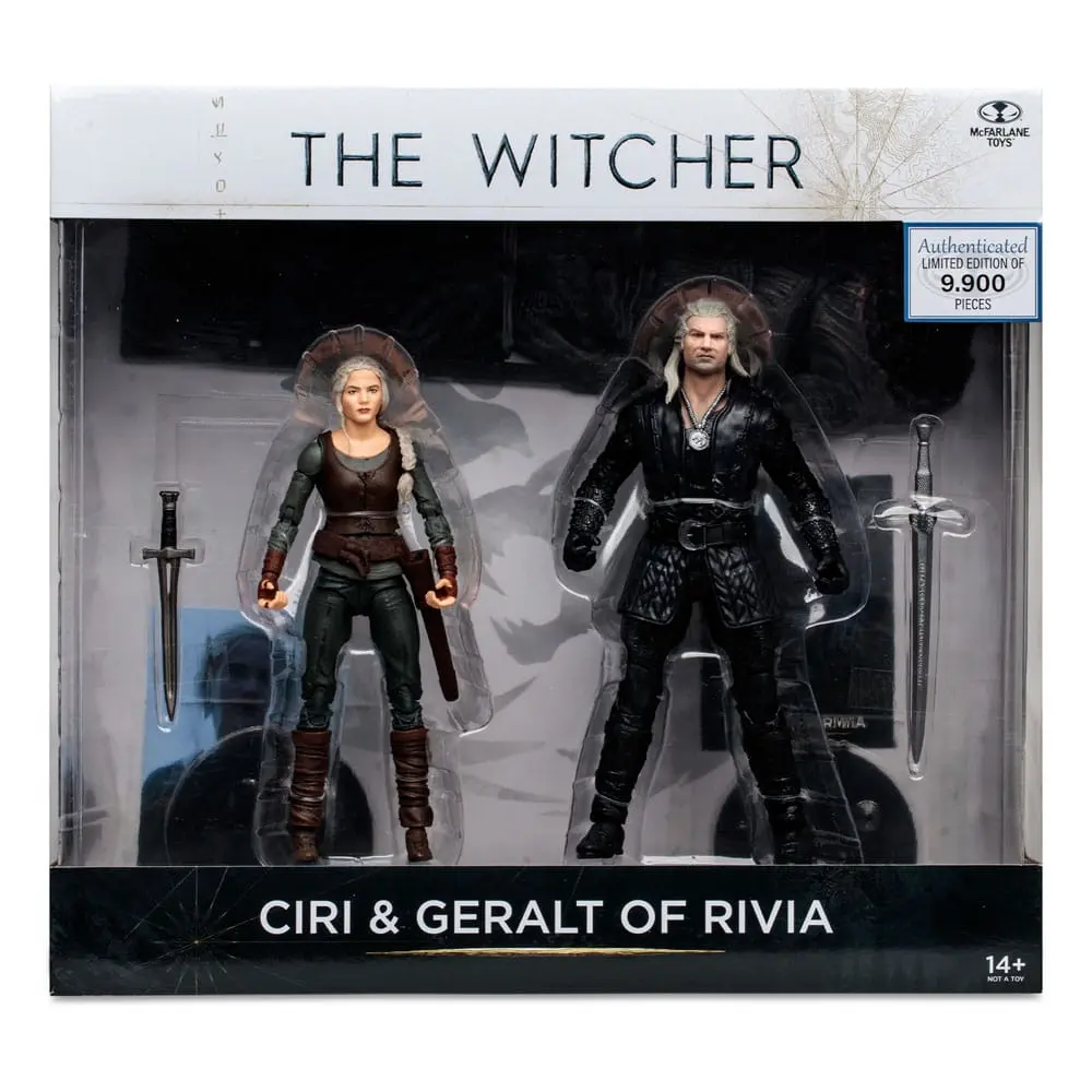 The Witcher akcijska figura Geralt and Ciri (Netflix Season 3) 18 cm fotografija proizvoda