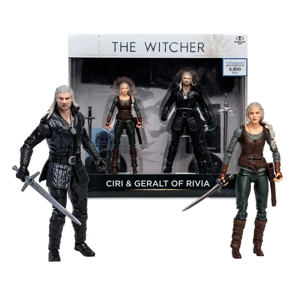 The Witcher akcijska figura Geralt and Ciri (Netflix Season 3) 18 cm fotografija proizvoda