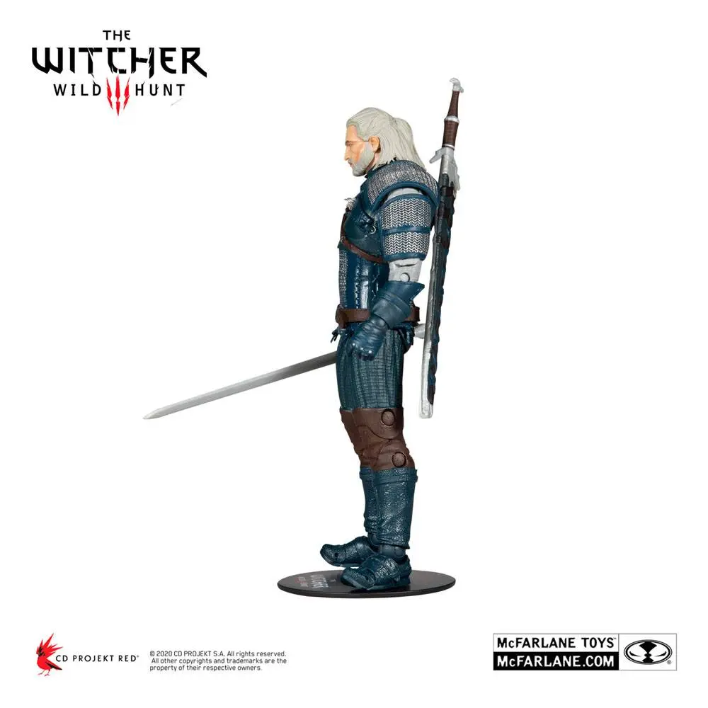 The Witcher akcijska figura Geralt of Rivia (Viper Armor: Teal Dye) 18 cm fotografija proizvoda