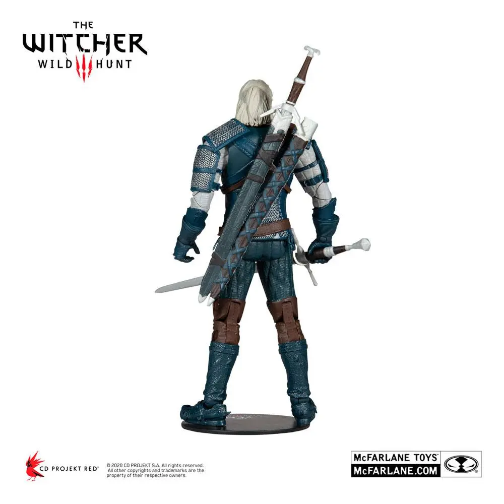 The Witcher akcijska figura Geralt of Rivia (Viper Armor: Teal Dye) 18 cm fotografija proizvoda