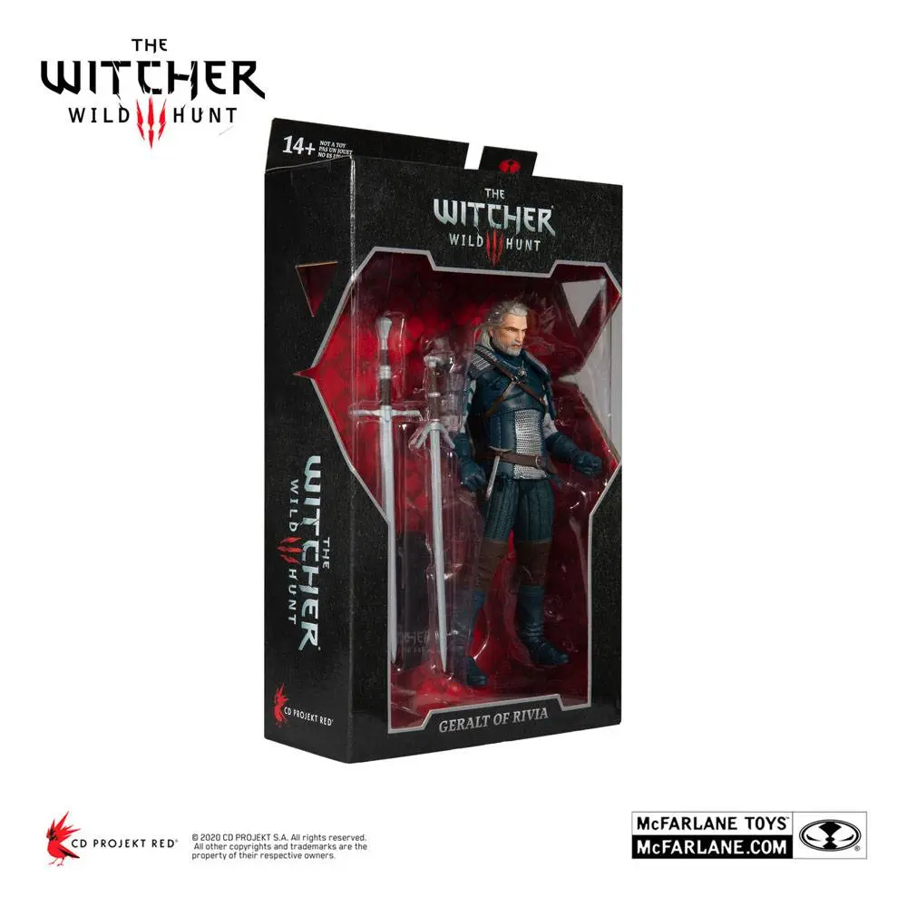 The Witcher akcijska figura Geralt of Rivia (Viper Armor: Teal Dye) 18 cm fotografija proizvoda