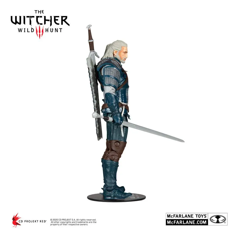 The Witcher akcijska figura Geralt of Rivia (Viper Armor: Teal Dye) 18 cm fotografija proizvoda