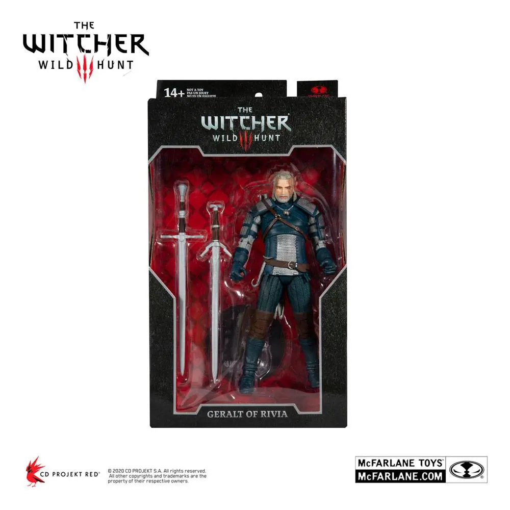 The Witcher akcijska figura Geralt of Rivia (Viper Armor: Teal Dye) 18 cm fotografija proizvoda