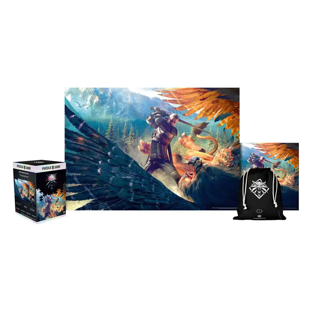 The Witcher Premium Puzzle Borba s Grifonom (1000 komada) fotografija proizvoda