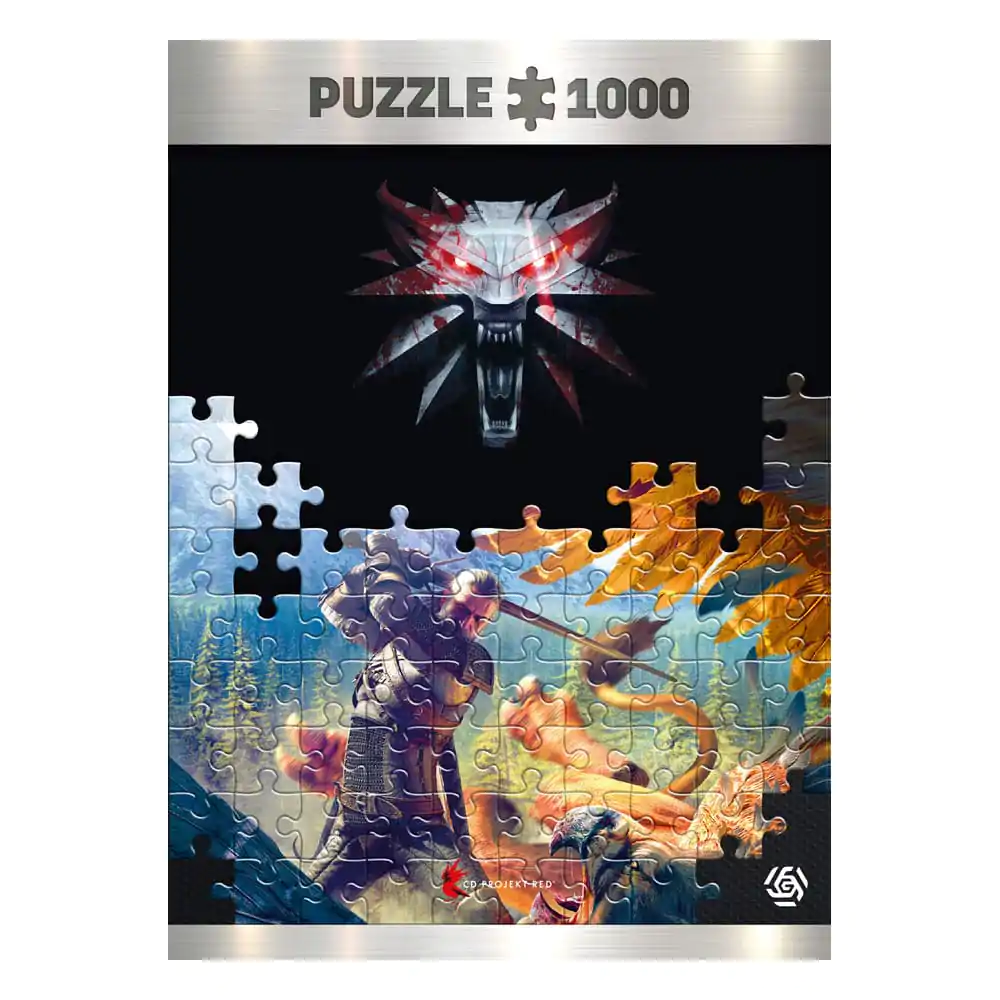 The Witcher Premium Puzzle Borba s Grifonom (1000 komada) fotografija proizvoda