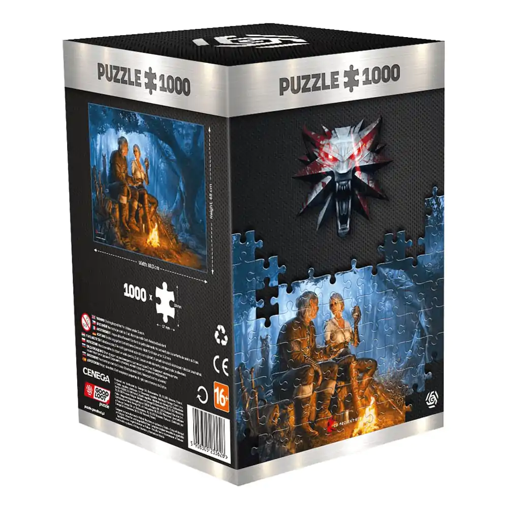 The Witcher Premium Puzzle Putovanje Ciri (1000 dijelova) fotografija proizvoda