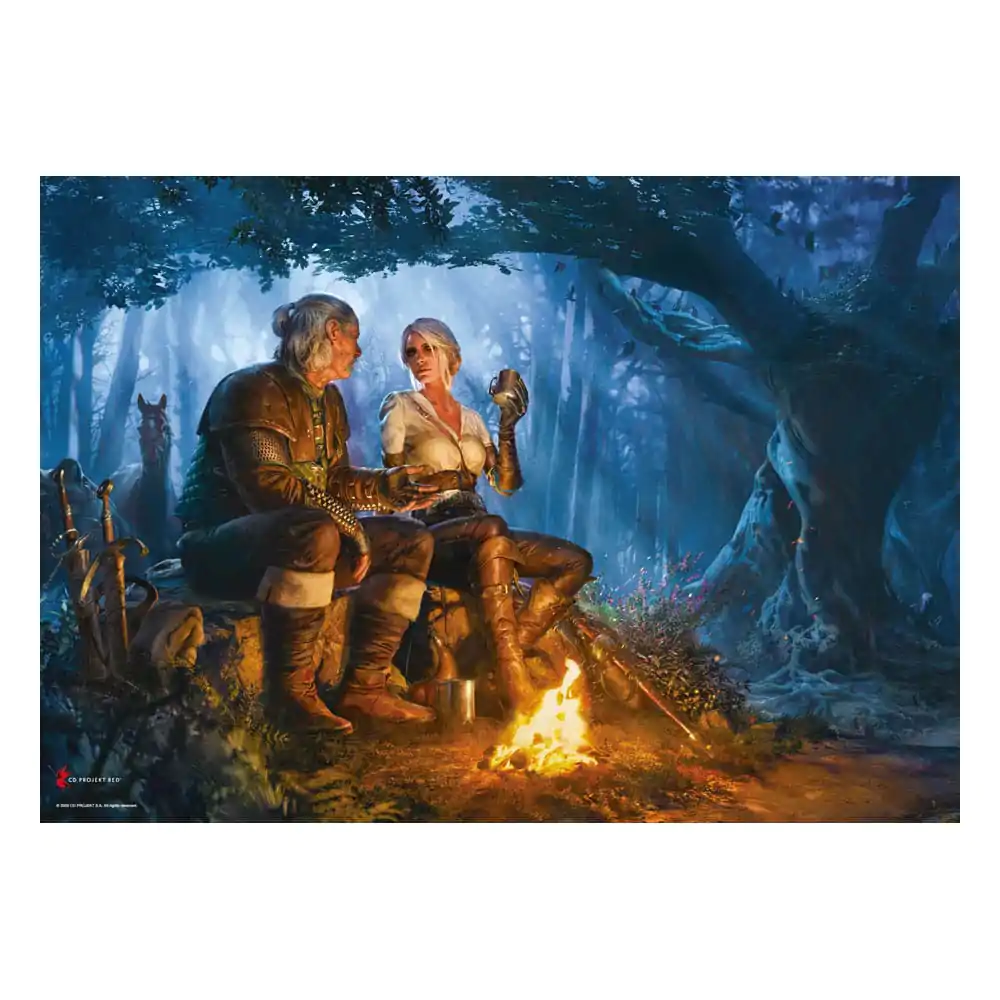 The Witcher Premium Puzzle Putovanje Ciri (1000 dijelova) fotografija proizvoda