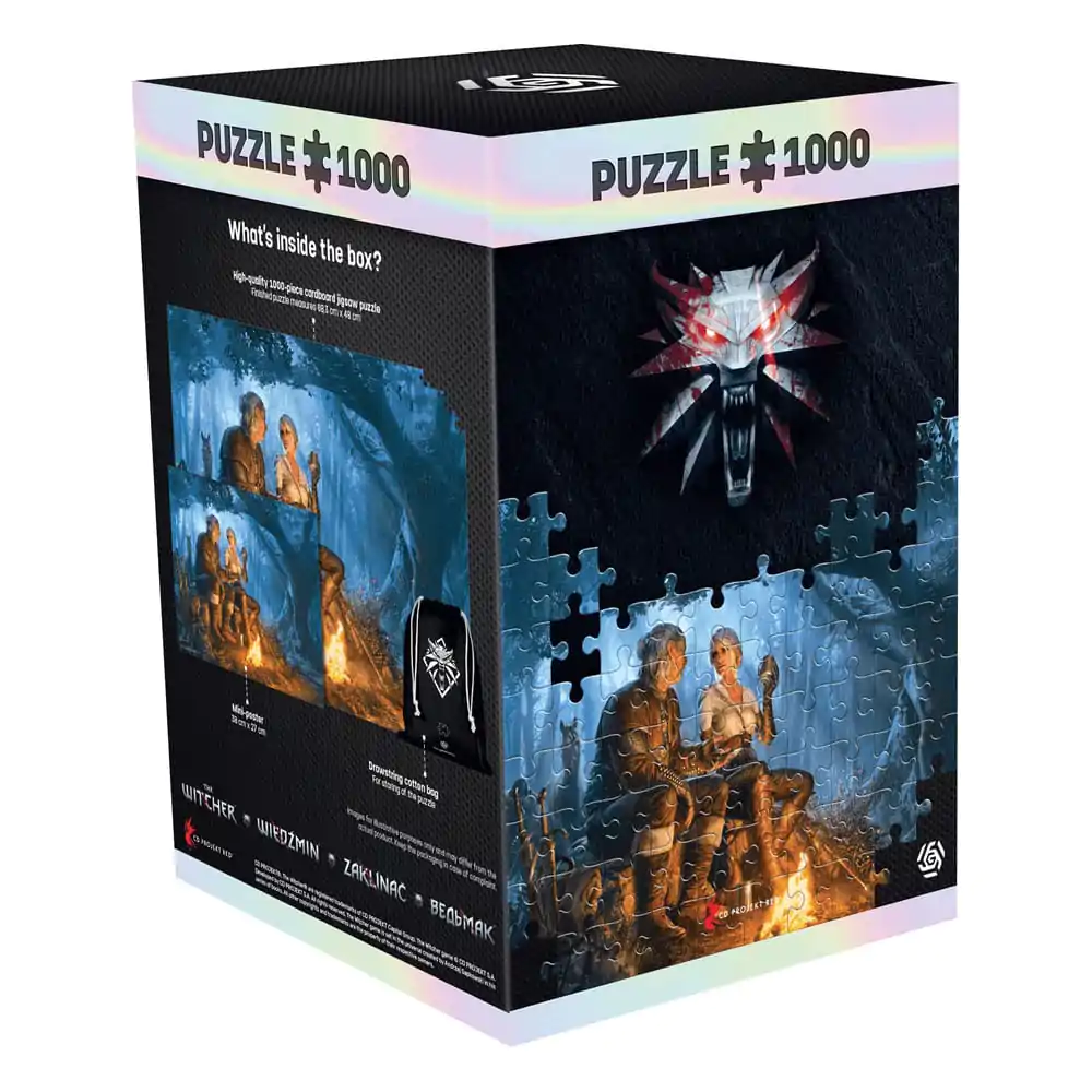 The Witcher Premium Puzzle Putovanje Ciri (1000 dijelova) fotografija proizvoda