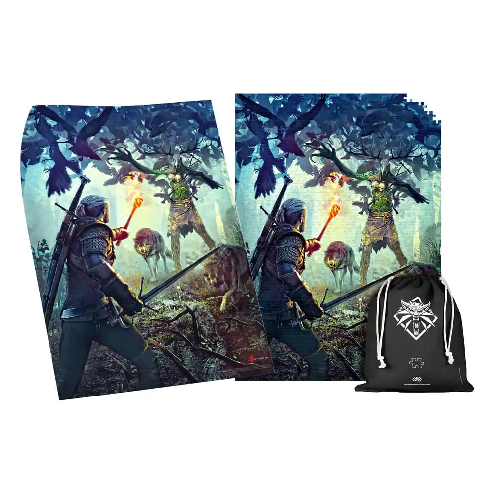 The Witcher Premium Puzzle Leshen (1000 dijelova) fotografija proizvoda