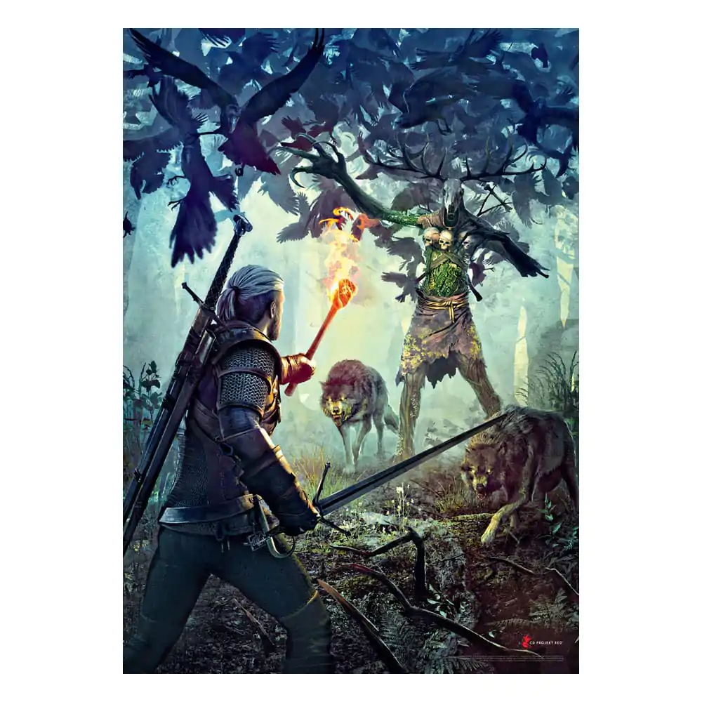 The Witcher Premium Puzzle Leshen (1000 dijelova) fotografija proizvoda