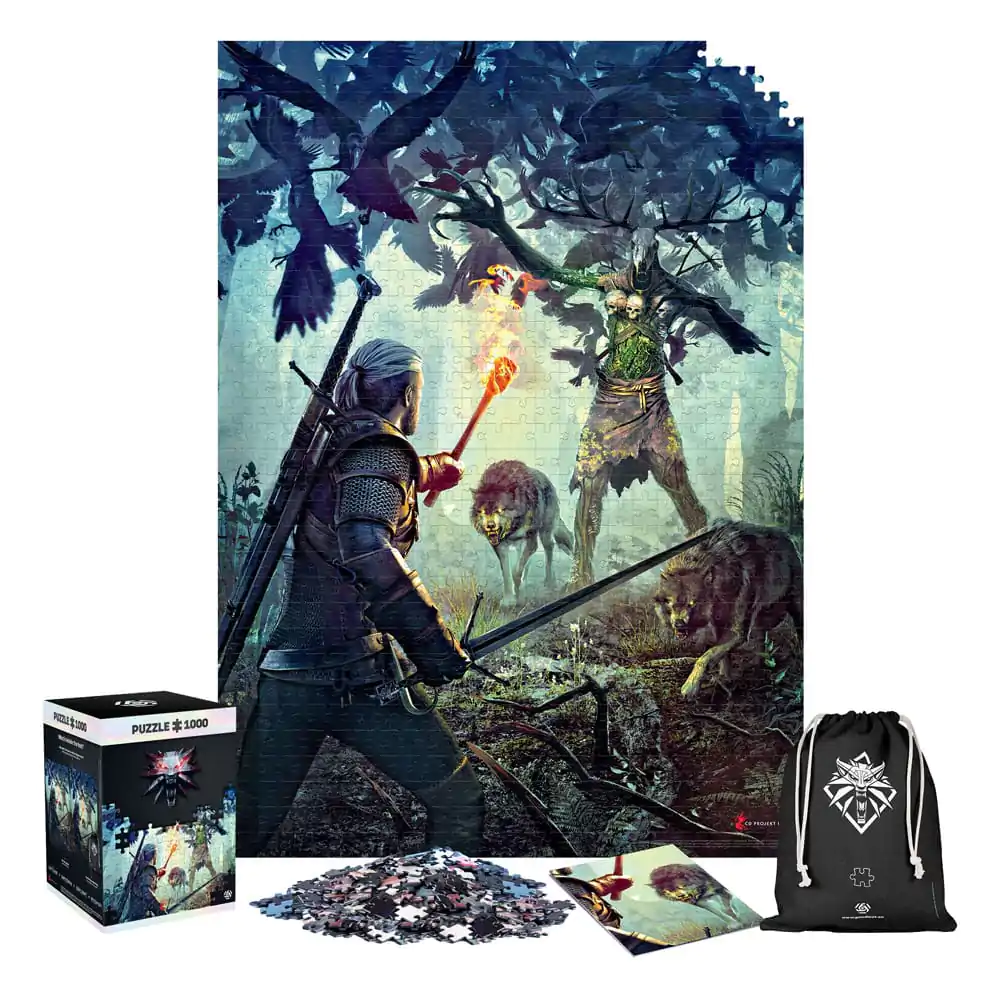 The Witcher Premium Puzzle Leshen (1000 dijelova) fotografija proizvoda