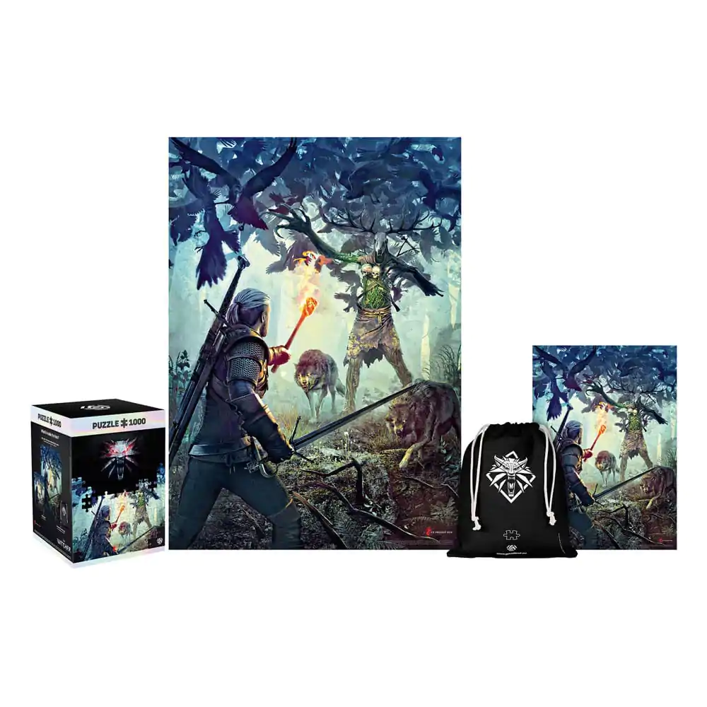 The Witcher Premium Puzzle Leshen (1000 dijelova) fotografija proizvoda