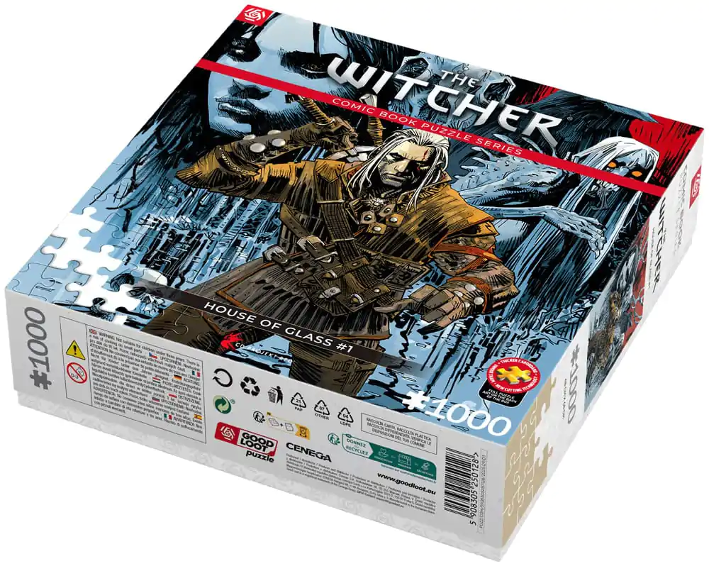 The Witcher Puzzle Kuća od Stakla (1000 komada) fotografija proizvoda