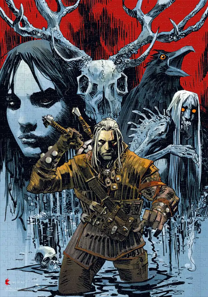 The Witcher Puzzle Kuća od Stakla (1000 komada) fotografija proizvoda