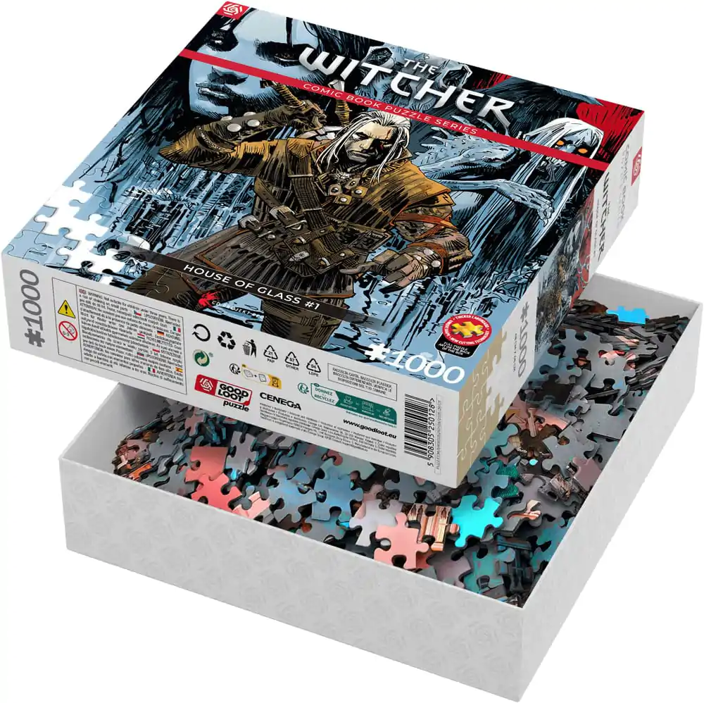 The Witcher Puzzle Kuća od Stakla (1000 komada) fotografija proizvoda