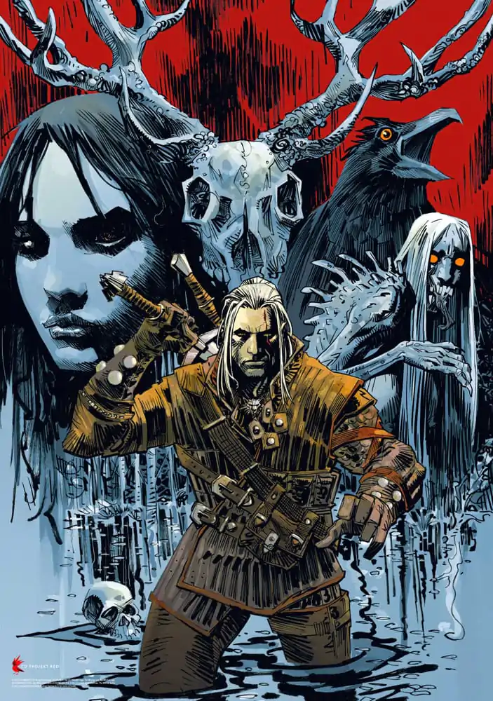 The Witcher Puzzle Kuća od Stakla (1000 komada) fotografija proizvoda