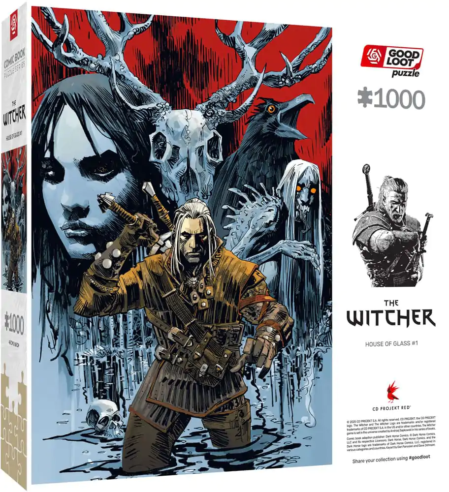 The Witcher Puzzle Kuća od Stakla (1000 komada) fotografija proizvoda