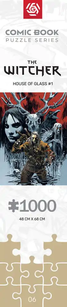 The Witcher Puzzle Kuća od Stakla (1000 komada) fotografija proizvoda