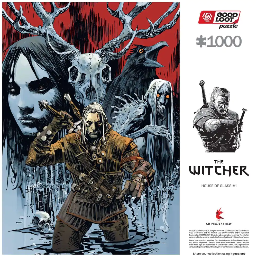 The Witcher Puzzle Kuća od Stakla (1000 komada) fotografija proizvoda