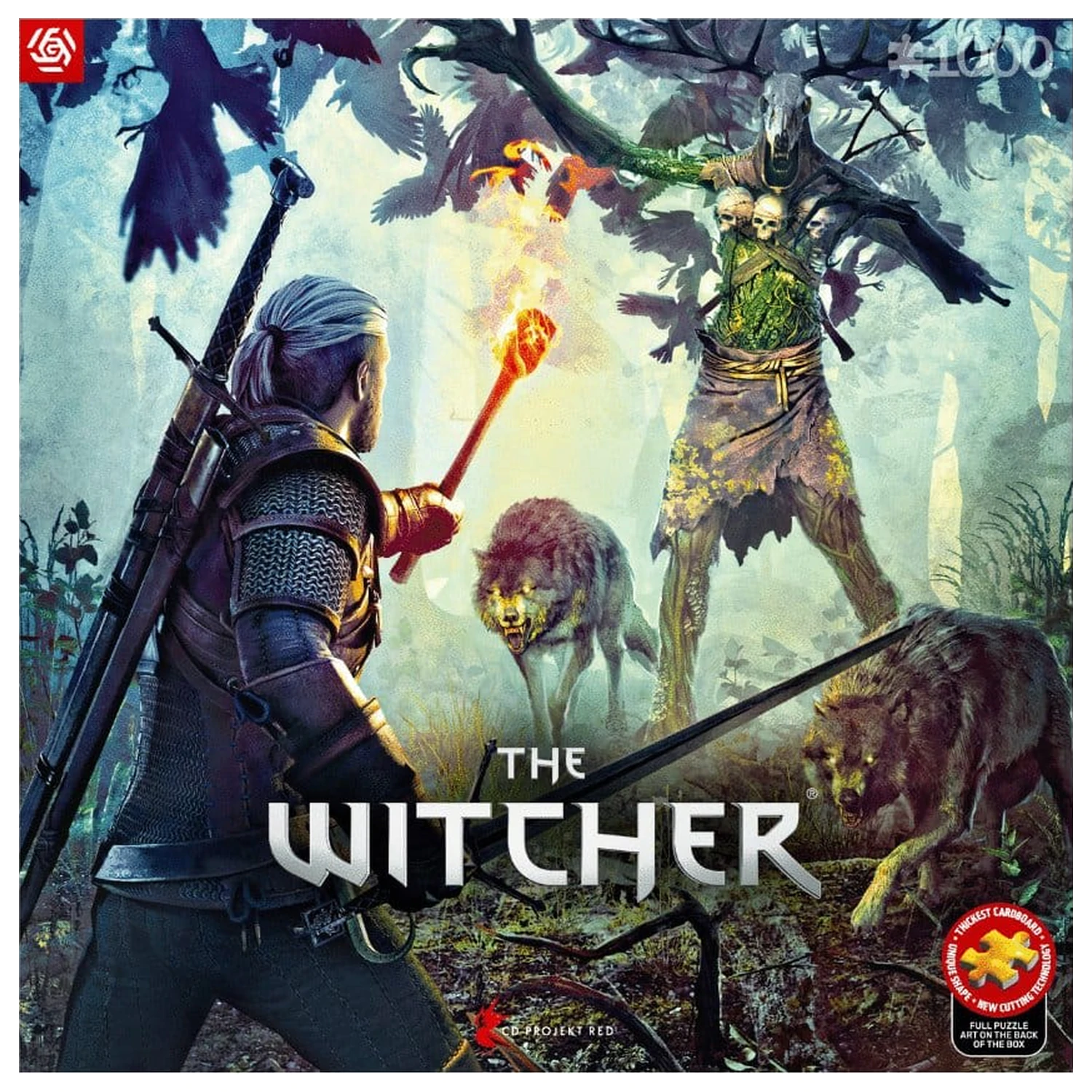 The Witcher Puzzle Leshen (1000 komada) fotografija proizvoda