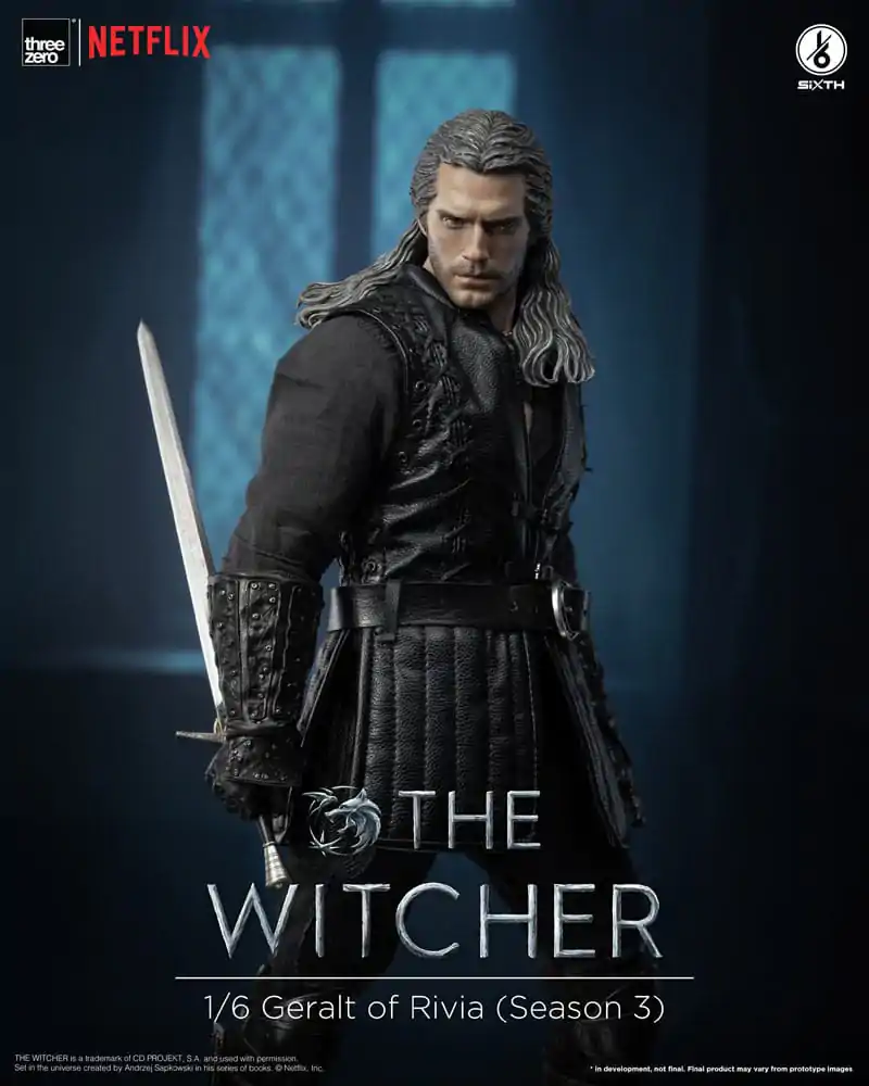 The Witcher Season 3 Action Figure 1/6 Geralt of Rivia 31 cm Figura fotografija proizvoda