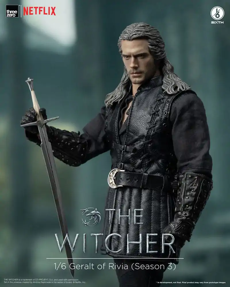 The Witcher Season 3 Action Figure 1/6 Geralt of Rivia 31 cm Figura fotografija proizvoda