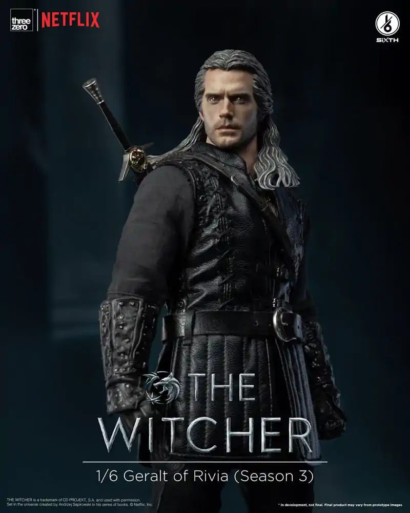 The Witcher Season 3 Action Figure 1/6 Geralt of Rivia 31 cm Figura fotografija proizvoda