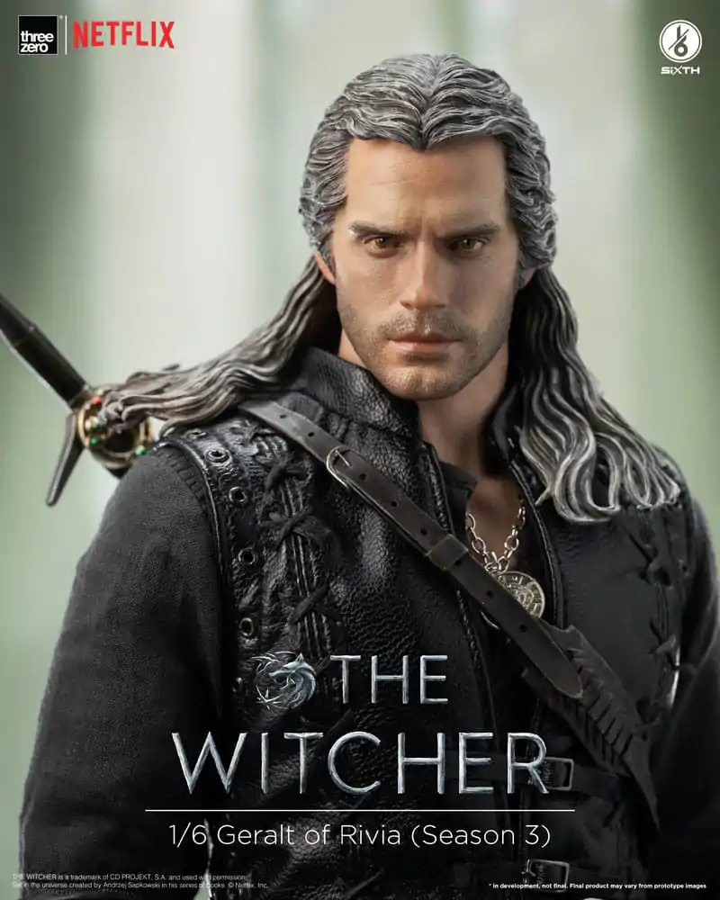 The Witcher Season 3 Action Figure 1/6 Geralt of Rivia 31 cm Figura fotografija proizvoda