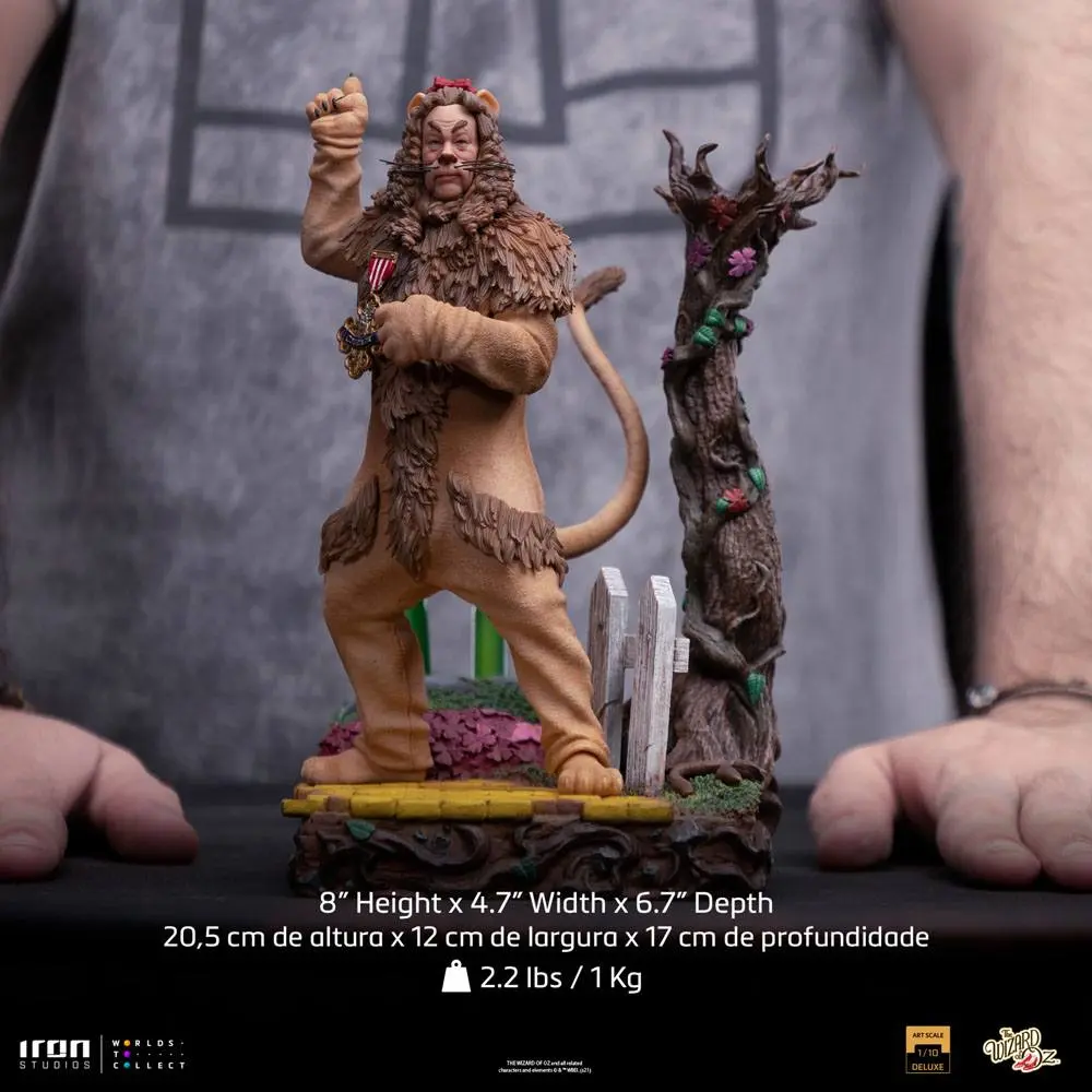 The Wizard of Oz Deluxe Art Scale Kip 1/10 Cowardly Lion 20 cm fotografija proizvoda