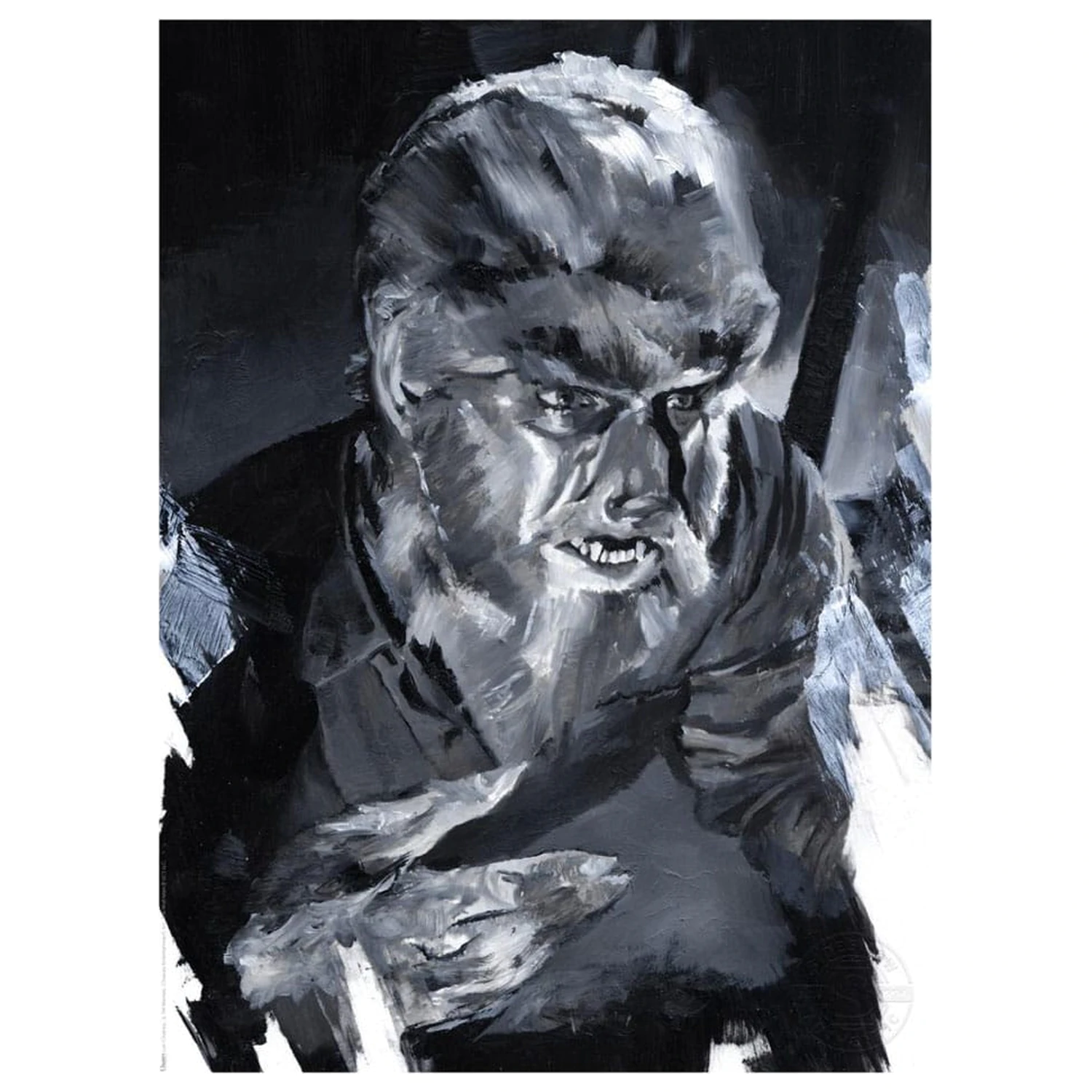 The Wolf Man Art Print The Wolf Man by Chris Valentine 41 x 31 cm - neuramljeno fotografija proizvoda