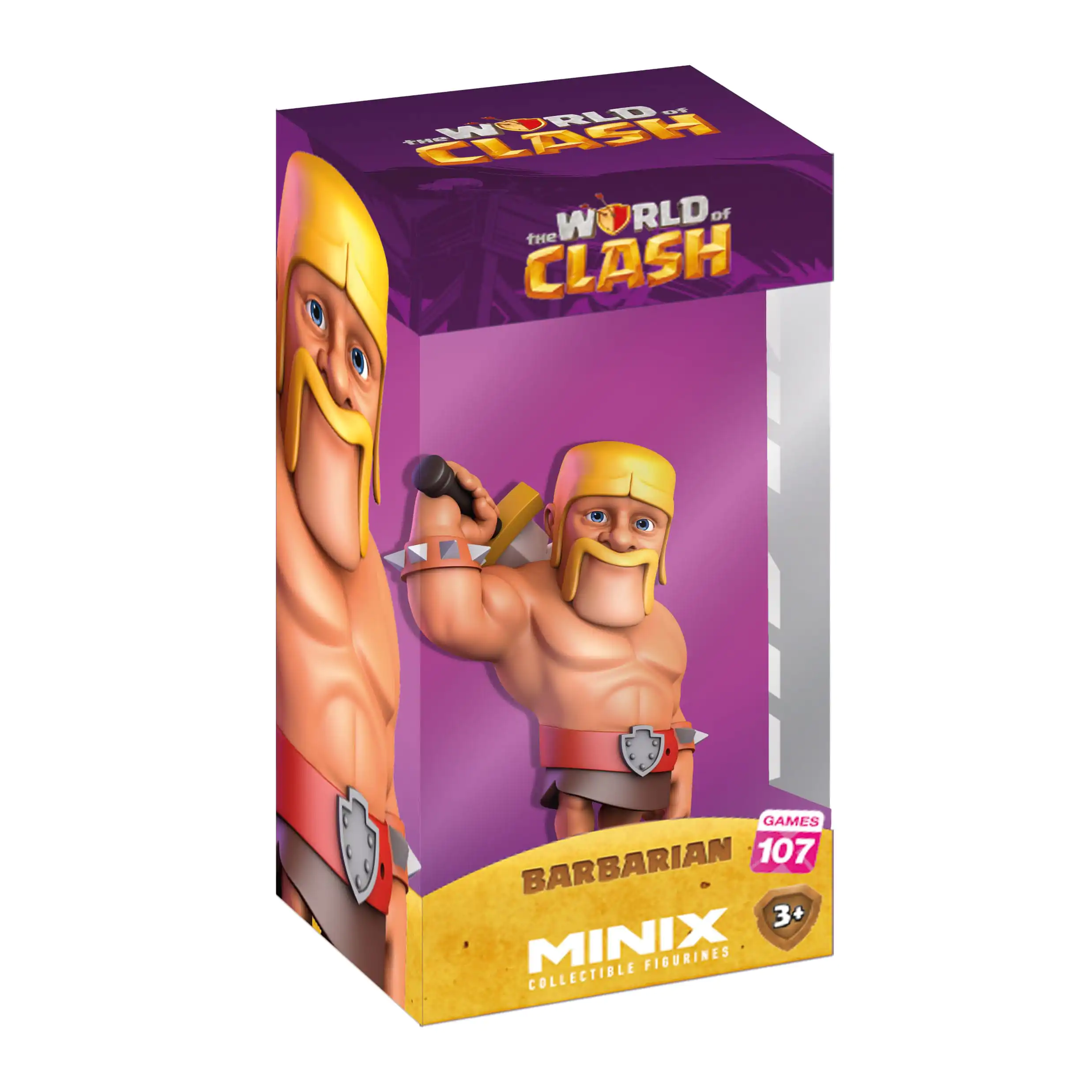 The World of Clash Minix figura Clash of Clans Barbarian 12 cm fotografija proizvoda