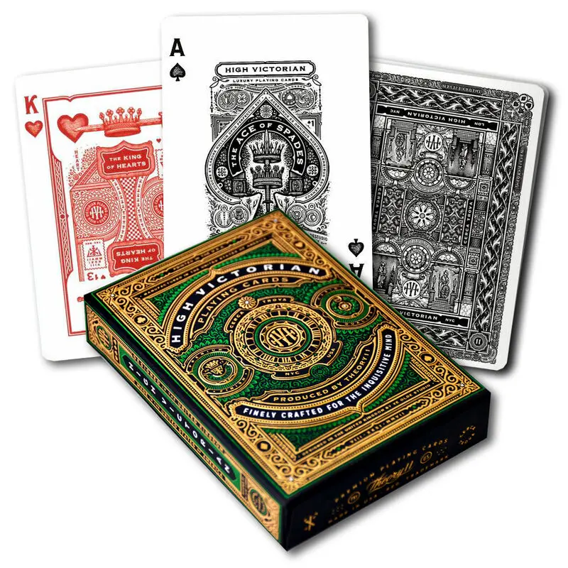 Theory High Victorian Green špil poker karata fotografija proizvoda