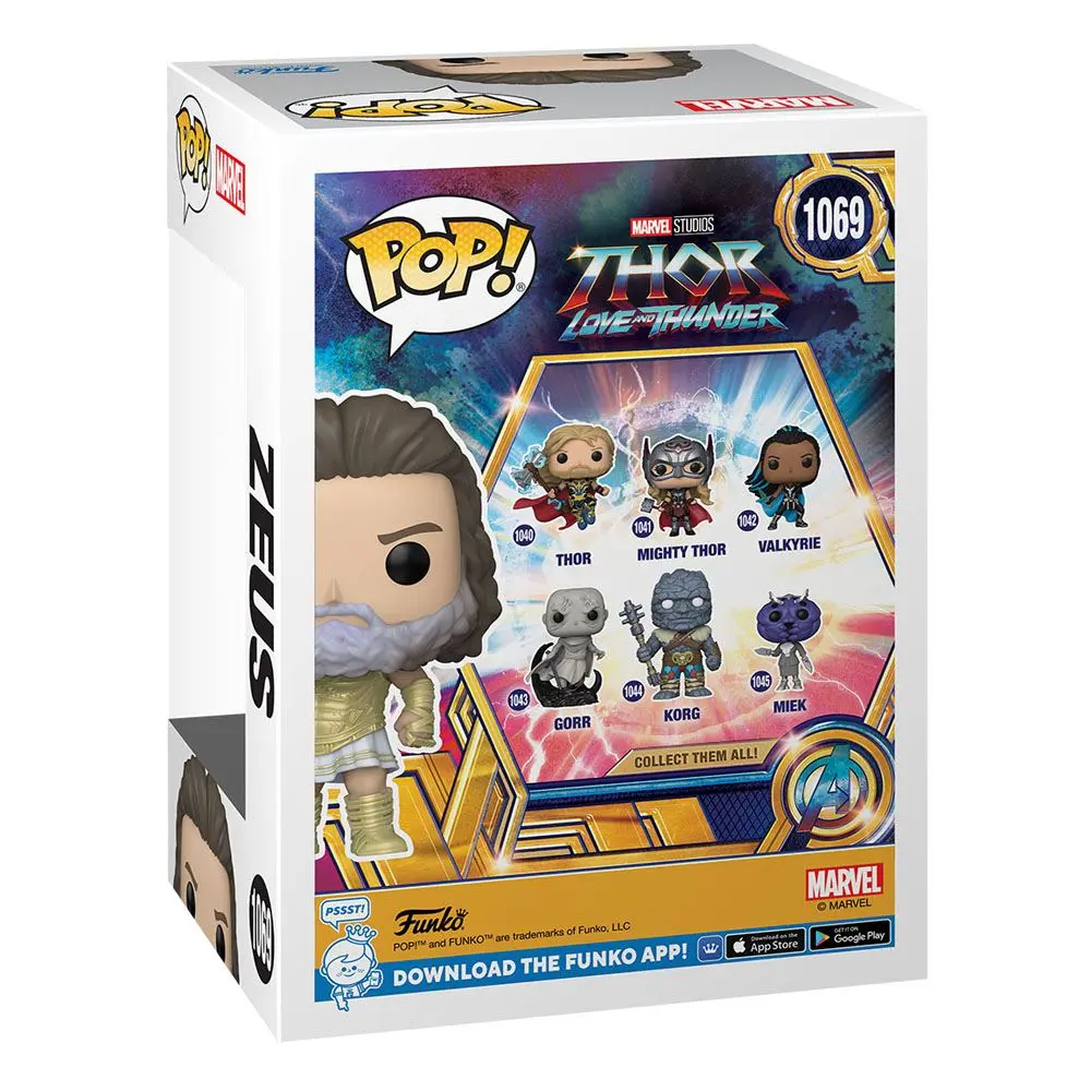 Thor: Love and Thunder POP! Marvel Vinyl Figura Zeus 9 cm fotografija proizvoda