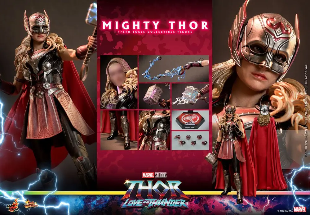 Thor: Love and Thunder Masterpiece akcijska figura 1/6 Mighty Thor 29 cm fotografija proizvoda