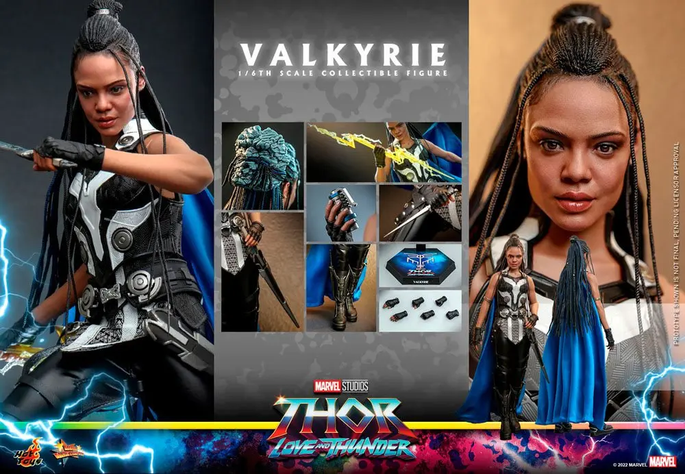 Thor: Love and Thunder Masterpiece akcijska figura 1/6 Valkyrie 28 cm fotografija proizvoda