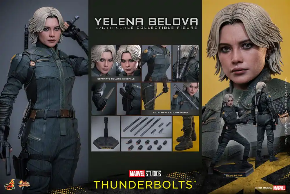 Thunderbolts Movie Masterpiece akcijska figura 1/6 Yelena Belova 28 cm fotografija proizvoda
