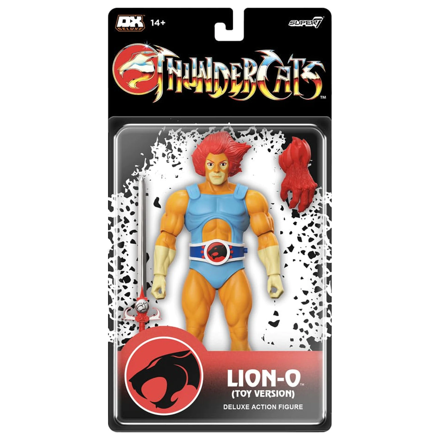 Thundercats Deluxe akcijska figura Val 03 Lion-O (prebojani model igračke) 18 cm fotografija proizvoda