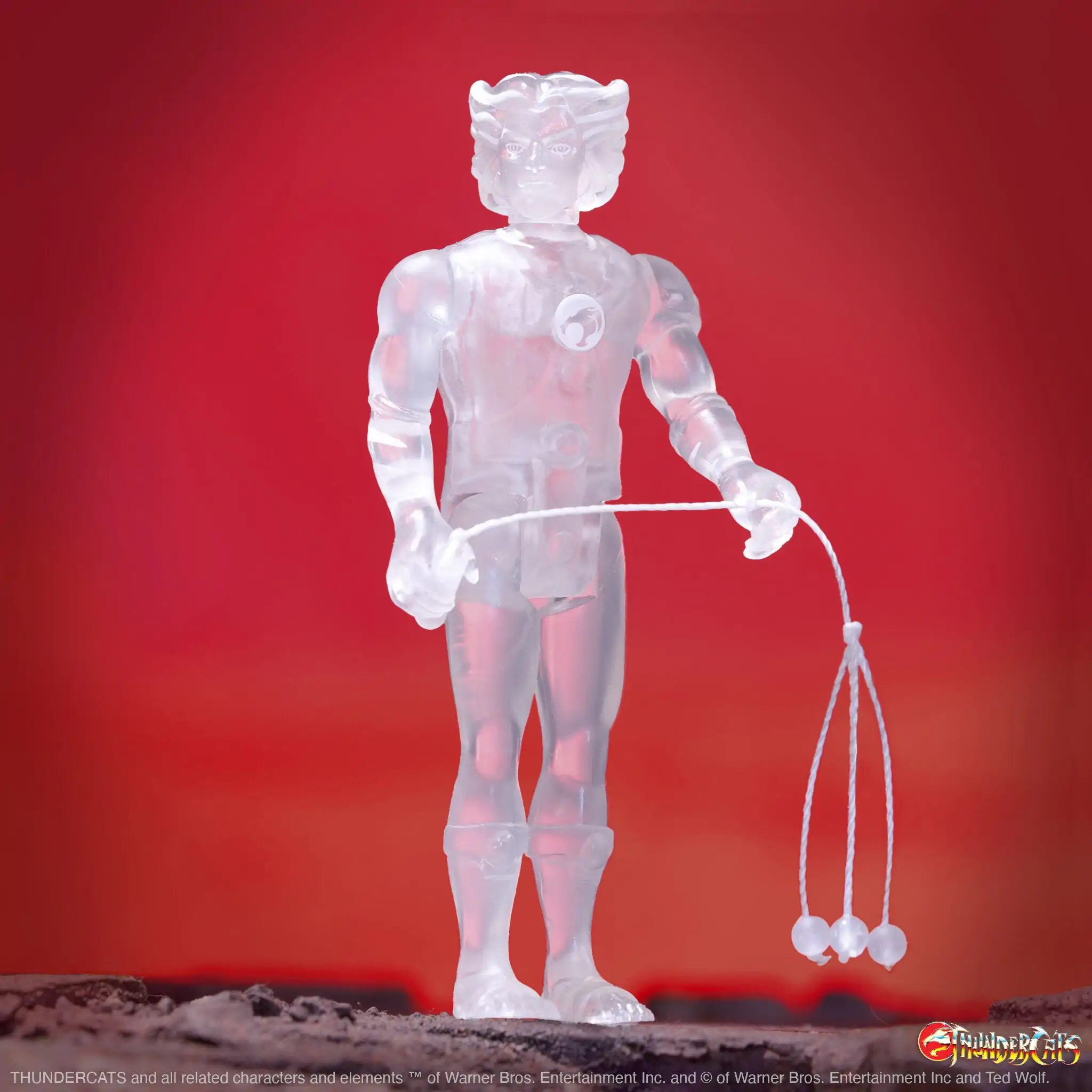 Thundercats ReAction akcijska figura Tygra (Clear) 10 cm fotografija proizvoda