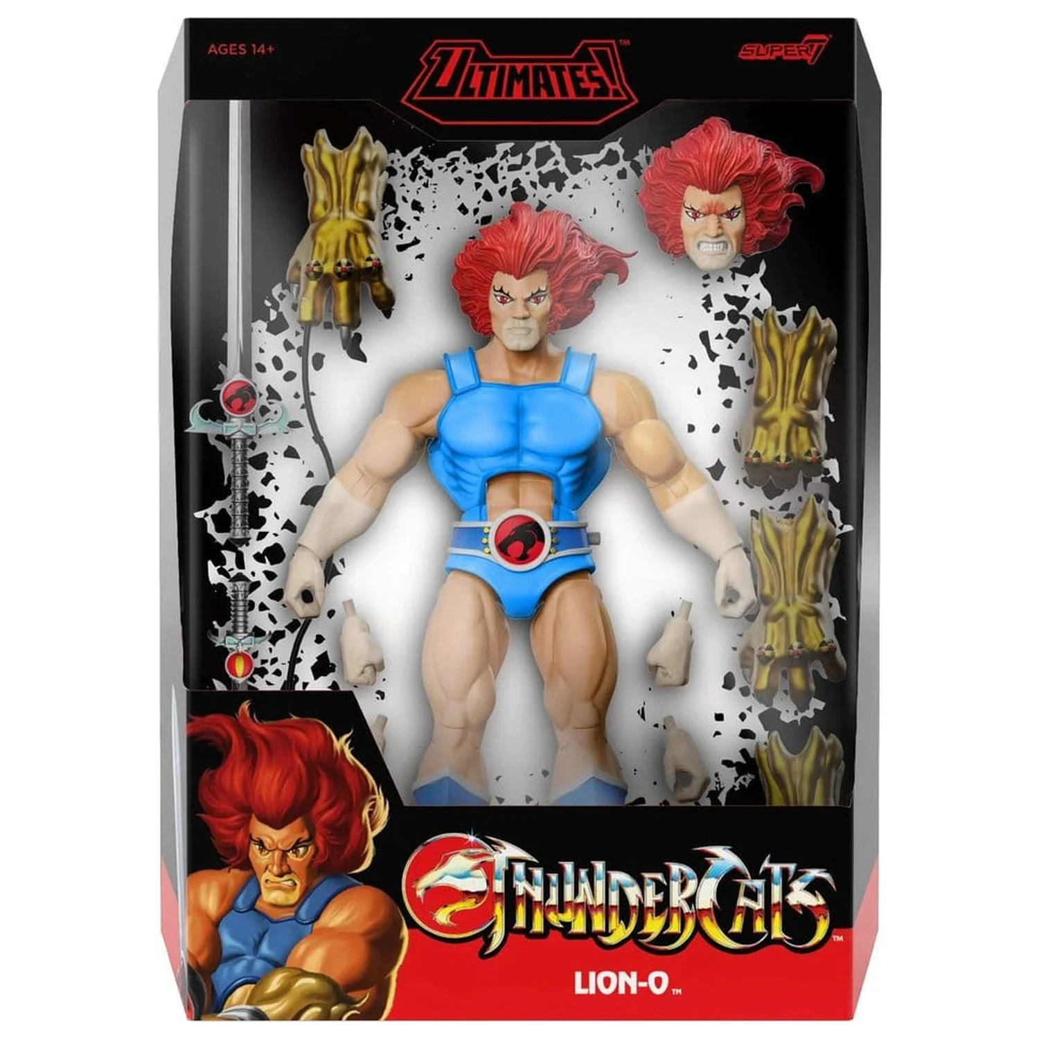 ThunderCats Ultimates akcijska figura Lion-O 10 cm fotografija proizvoda