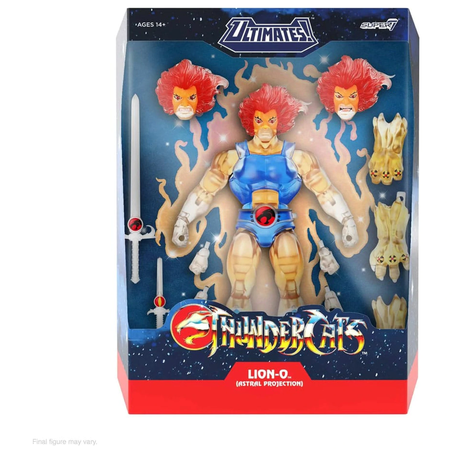 Thundercats Ultimates Akcijska figura Astral Projection Lion-O 18 cm fotografija proizvoda