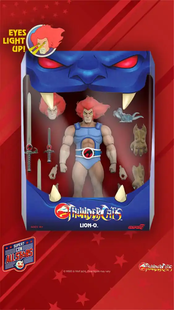 Thundercats Ultimates akcijska figura Lion-O (LED Eyes) 18 cm fotografija proizvoda