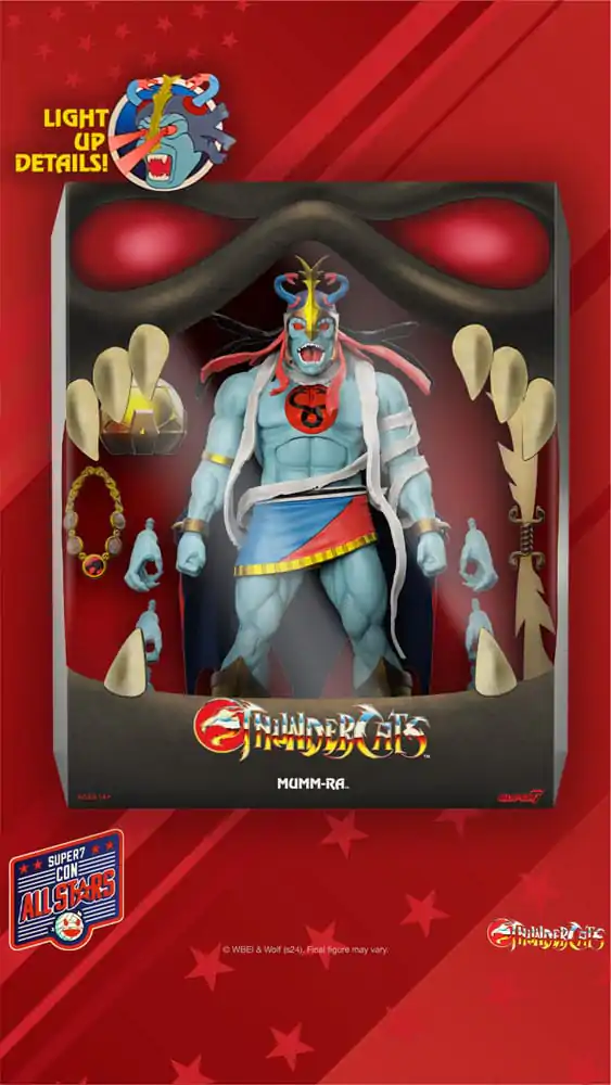 Thundercats Ultimates akcijska figura Mumm-Ra (LED Eyes) 18 cm fotografija proizvoda